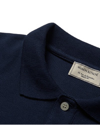 Polo bleu marine MAISON KITSUNÉ