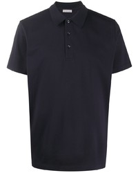 Polo bleu marine Moncler