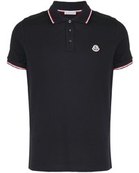 Polo bleu marine Moncler