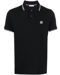 Polo bleu marine Moncler