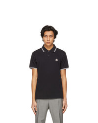 Polo bleu marine Moncler