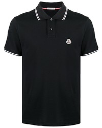 Polo bleu marine Moncler