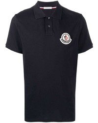 Polo bleu marine Moncler