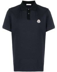 Polo bleu marine Moncler