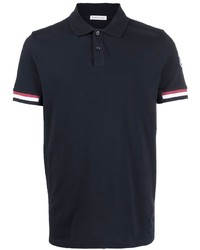 Polo bleu marine Moncler