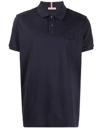 Polo bleu marine Moncler