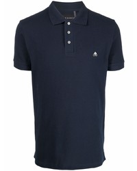 Polo bleu marine Moose Knuckles