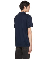 Polo bleu marine Alexander McQueen