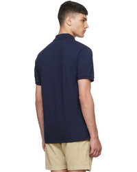 Polo bleu marine MAISON KITSUNÉ