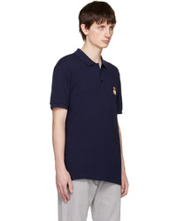 Polo bleu marine Moschino