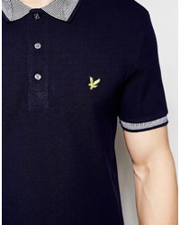 Polo bleu marine Lyle & Scott