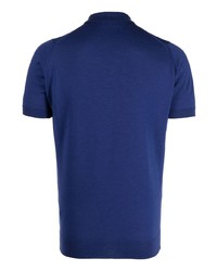 Polo bleu marine John Smedley