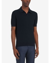 Polo bleu marine Ermenegildo Zegna