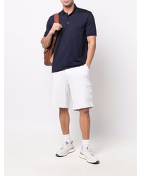 Polo bleu marine Zegna