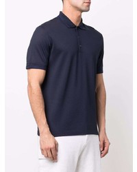 Polo bleu marine Zegna