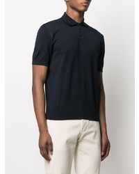 Polo bleu marine Z Zegna