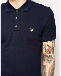 Polo bleu marine Lyle & Scott