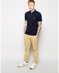 Polo bleu marine Lyle & Scott