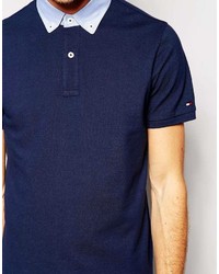 Polo bleu marine Tommy Hilfiger