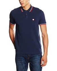 Polo bleu marine Pretty Green