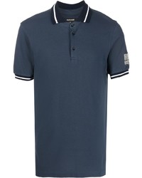 Polo bleu marine Roberto Cavalli