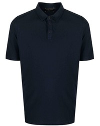 Polo bleu marine Roberto Collina