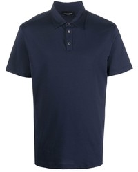 Polo bleu marine Roberto Collina