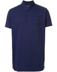 Polo bleu marine Shanghai Tang