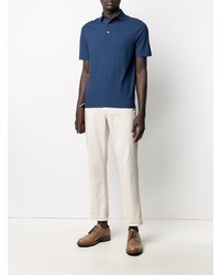 Polo bleu marine Lardini