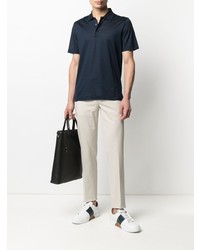 Polo bleu marine Canali