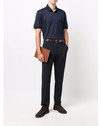 Polo bleu marine Brioni