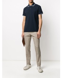 Polo bleu marine Sandro Paris