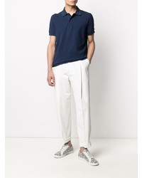 Polo bleu marine Tom Ford