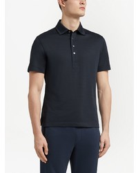 Polo bleu marine Ermenegildo Zegna