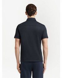 Polo bleu marine Ermenegildo Zegna