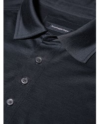 Polo bleu marine Ermenegildo Zegna