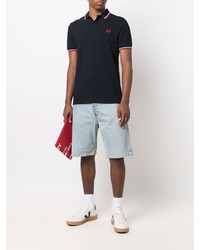 Polo bleu marine Fred Perry