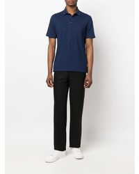 Polo bleu marine Zegna