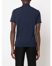 Polo bleu marine Tom Ford