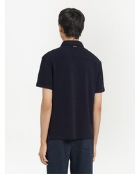 Polo bleu marine Zegna