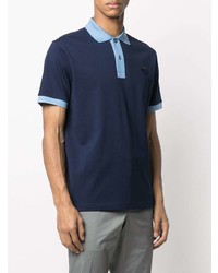 Polo bleu marine Prada