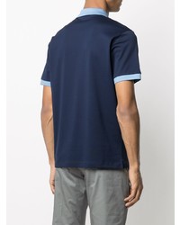 Polo bleu marine Prada