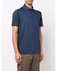 Polo bleu marine Z Zegna