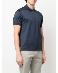 Polo bleu marine Ermenegildo Zegna