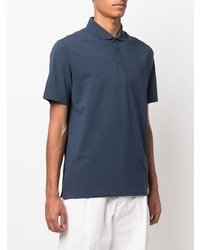 Polo bleu marine Z Zegna