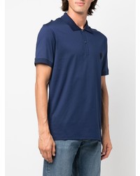 Polo bleu marine Alexander McQueen