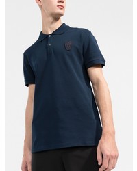 Polo bleu marine Alexander McQueen