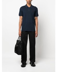 Polo bleu marine Alexander McQueen