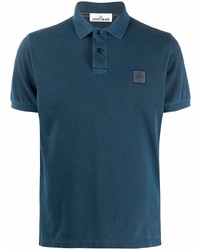 Polo bleu marine Stone Island