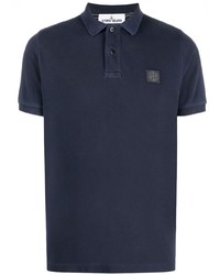 Polo bleu marine Stone Island